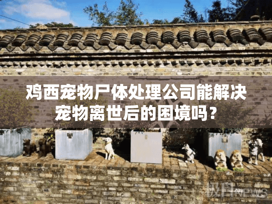 鸡西宠物尸体处理公司能解决宠物离世后的困境吗? 鸡西宠物尸体处理公司能解决宠物离世后的困境吗?