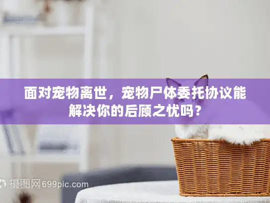 面对宠物离世,宠物尸体委托协议能解决你的后顾之忧吗? 面对宠物离世,宠物尸体委托协议能解决你的后顾之忧吗?