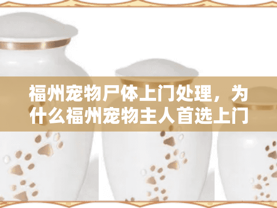 福州宠物尸体上门处理,为什么福州宠物主人首选上门服务? 福州宠物尸体上门处理,为什么福州宠物主人首选上门服务?