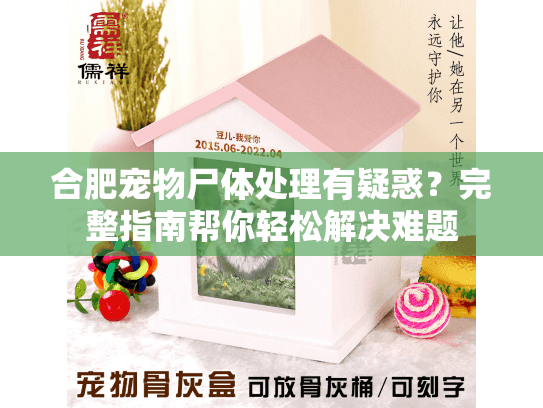 合肥宠物尸体处理有疑惑？完整指南帮你轻松解决难题