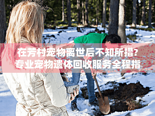 在芳村宠物离世后不知所措?专业宠物遗体回收服务全程指南