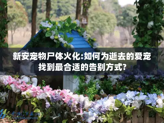 新安宠物尸体火化:如何为逝去的爱宠找到最合适的告别方式?
