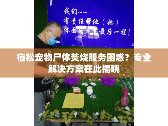 宿松宠物尸体焚烧服务困惑？专业解决方案在此揭晓