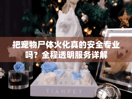 把宠物尸体火化真的安全专业吗?全程透明服务详解 把宠物尸体火化真的安全专业吗?全程透明服务详解