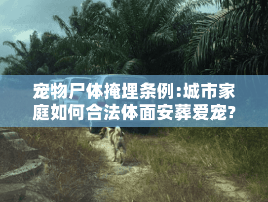 宠物尸体掩埋条例:城市家庭如何合法体面安葬爱宠? 宠物尸体掩埋条例:城市家庭如何合法体面安葬爱宠?