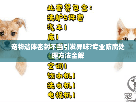宠物遗体密封不当引发异味?专业防腐处理方法全解 宠物遗体密封不当引发异味?专业防腐处理方法全解