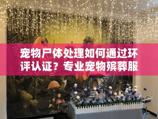 宠物尸体处理如何通过环评认证？专业宠物殡葬服务指南