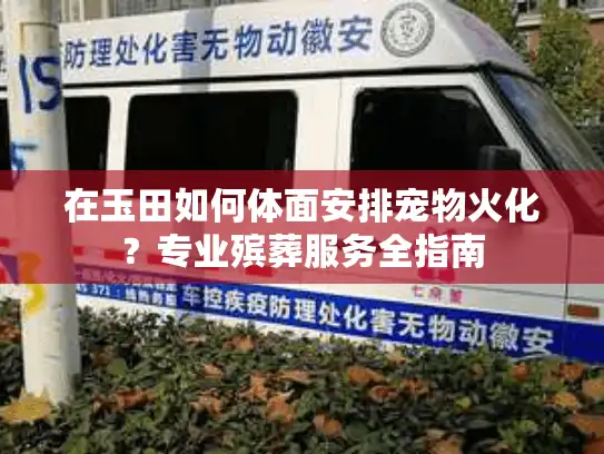 在玉田如何体面安排宠物火化？专业殡葬服务全指南