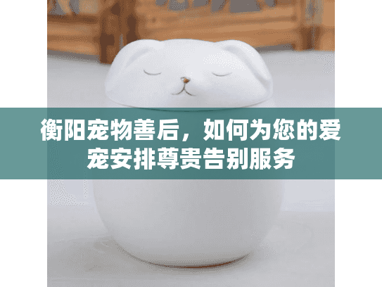 衡阳宠物善后，如何为您的爱宠安排尊贵告别服务