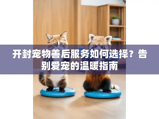 开封宠物善后服务如何选择？告别爱宠的温暖指南