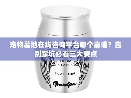宠物墓地在线咨询平台哪个靠谱？告别踩坑必看三大要点