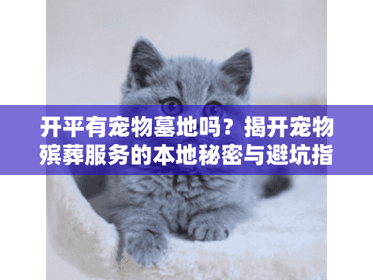 开平有宠物墓地吗?揭开宠物殡葬服务的本地秘密与避坑指南 开平有宠物墓地吗?揭开宠物殡葬服务的本地秘密与避坑指南