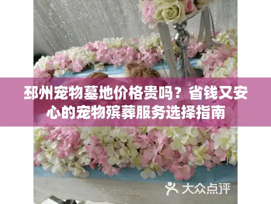 邳州宠物墓地价格贵吗？省钱又安心的宠物殡葬服务选择指南