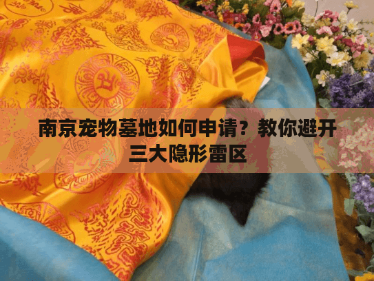 南京宠物墓地如何申请？教你避开三大隐形雷区