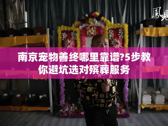 南京宠物善终哪里靠谱?5步教你避坑选对殡葬服务