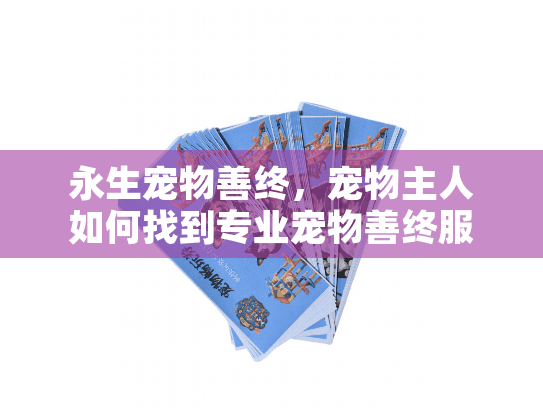 永生宠物善终，宠物主人如何找到专业宠物善终服务解决告别困境