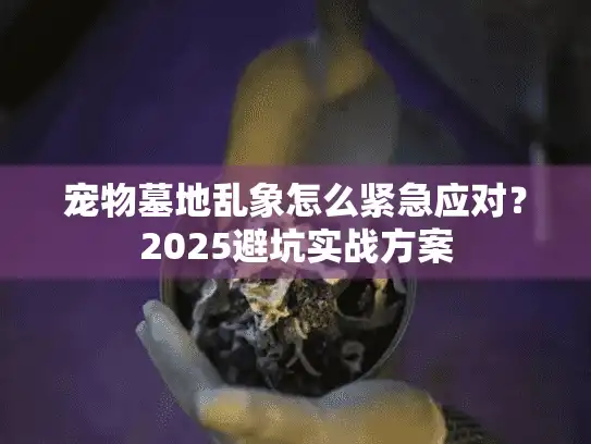 宠物墓地乱象怎么紧急应对?2025避坑实战方案 宠物墓地乱象怎么紧急应对?2025避坑实战方案