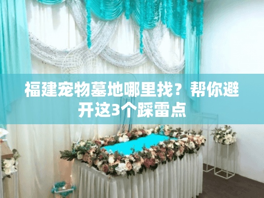 福建宠物墓地哪里找?帮你避开这3个踩雷点 福建宠物墓地哪里找?帮你避开这3个踩雷点