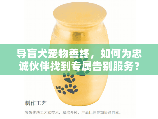 导盲犬宠物善终,如何为忠诚伙伴找到专属告别服务? 导盲犬宠物善终,如何为忠诚伙伴找到专属告别服务?