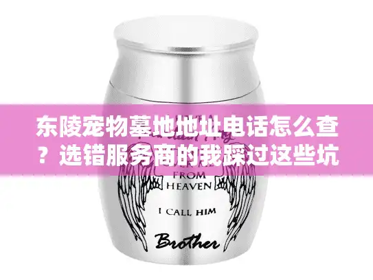 东陵宠物墓地地址电话怎么查？选错服务商的我踩过这些坑