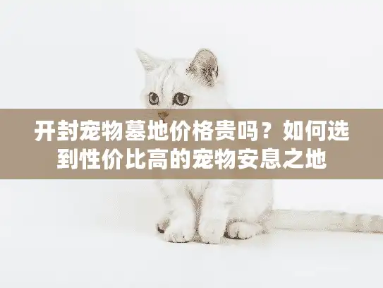 开封宠物墓地价格贵吗？如何选到性价比高的宠物安息之地