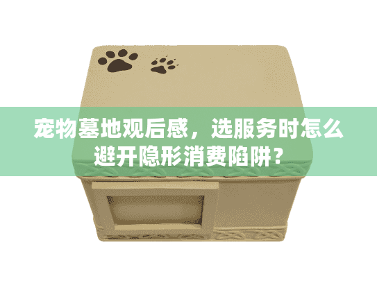 宠物墓地观后感，选服务时怎么避开隐形消费陷阱？