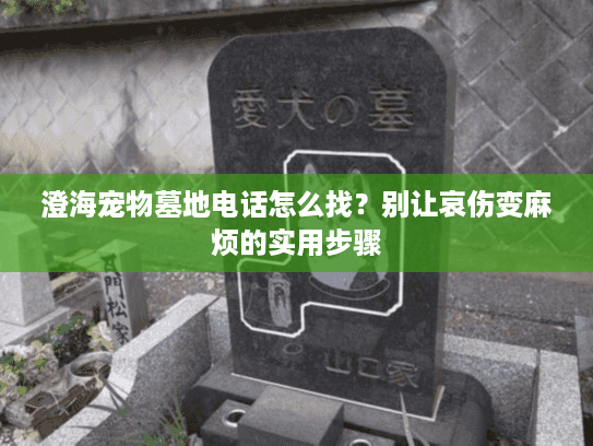 澄海宠物墓地电话怎么找?别让哀伤变麻烦的实用步骤 澄海宠物墓地电话怎么找?别让哀伤变麻烦的实用步骤
