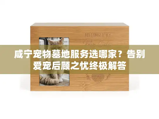 咸宁宠物墓地服务选哪家?告别爱宠后顾之忧终极解答 咸宁宠物墓地服务选哪家?告别爱宠后顾之忧终极解答