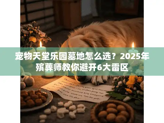 宠物天堂乐园墓地怎么选？2025年殡葬师教你避开6大雷区