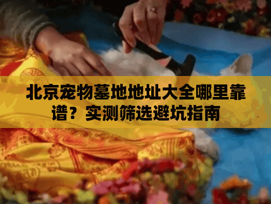 北京宠物墓地地址大全哪里靠谱?实测筛选避坑指南 北京宠物墓地地址大全哪里靠谱?实测筛选避坑指南