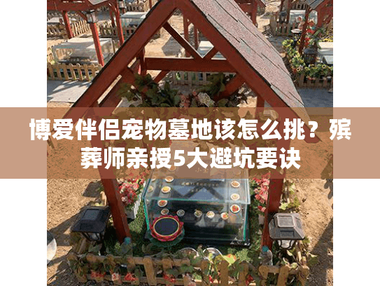 博爱伴侣宠物墓地该怎么挑?殡葬师亲授5大避坑要诀 博爱伴侣宠物墓地该怎么挑?殡葬师亲授5大避坑要诀