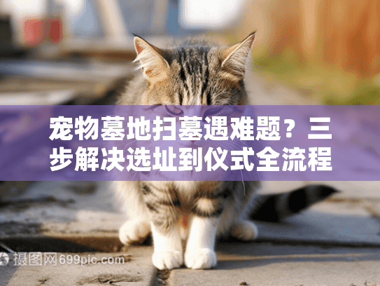 宠物墓地扫墓遇难题？三步解决选址到仪式全流程（附实地避坑清单）