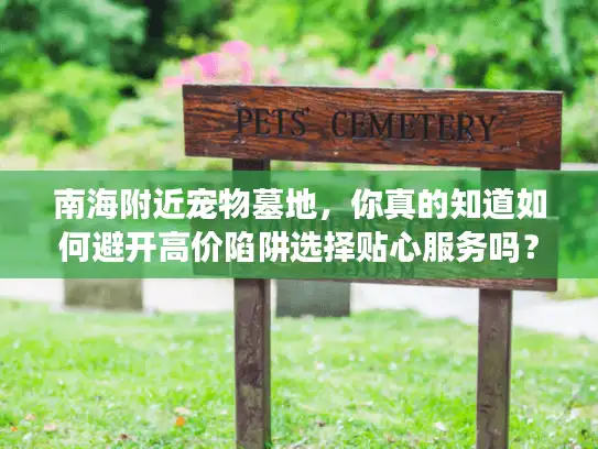 南海附近宠物墓地,你真的知道如何避开高价陷阱选择贴心服务吗? 南海附近宠物墓地,你真的知道如何避开高价陷阱选择贴心服务吗?