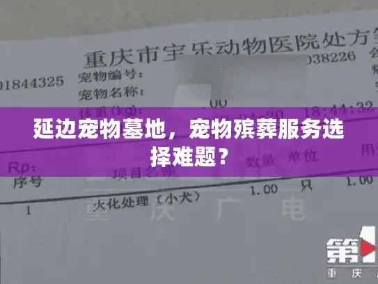 延边宠物墓地,宠物殡葬服务选择难题? 延边宠物墓地,宠物殡葬服务选择难题?