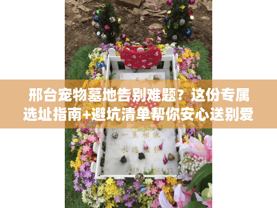 邢台宠物墓地告别难题？这份专属选址指南+避坑清单帮你安心送别爱宠