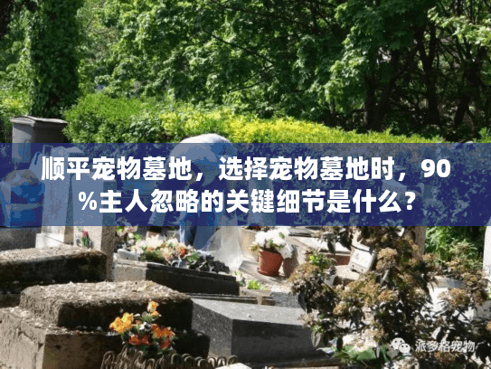 顺平宠物墓地，选择宠物墓地时，90%主人忽略的关键细节是什么？