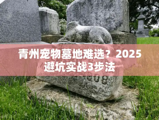 青州宠物墓地难选？2025避坑实战3步法