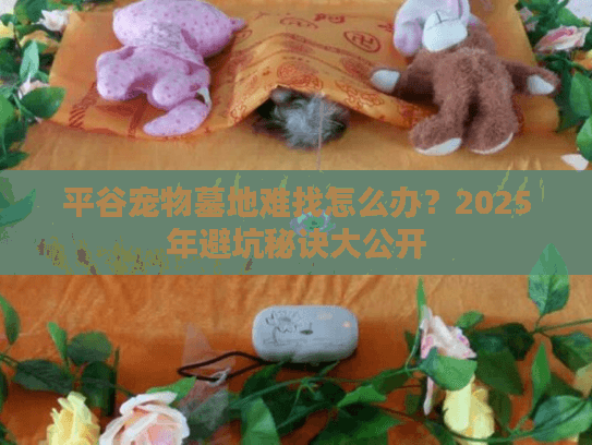 平谷宠物墓地难找怎么办？2025年避坑秘诀大公开