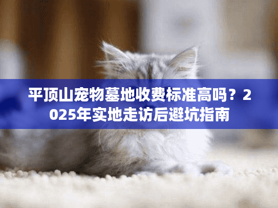 平顶山宠物墓地收费标准高吗？2025年实地走访后避坑指南