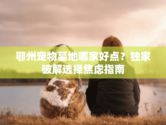 鄂州宠物墓地哪家好点?独家破解选择焦虑指南 鄂州宠物墓地哪家好点?独家破解选择焦虑指南