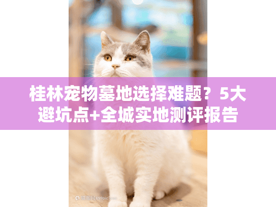 桂林宠物墓地选择难题？5大避坑点+全城实地测评报告