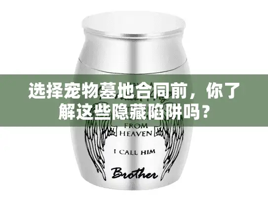 选择宠物墓地合同前，你了解这些隐藏陷阱吗？