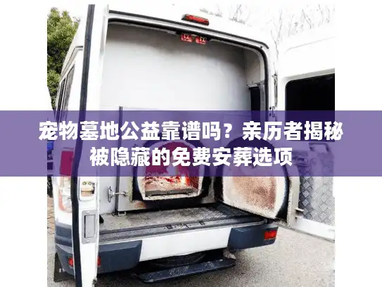 宠物墓地公益靠谱吗？亲历者揭秘被隐藏的免费安葬选项