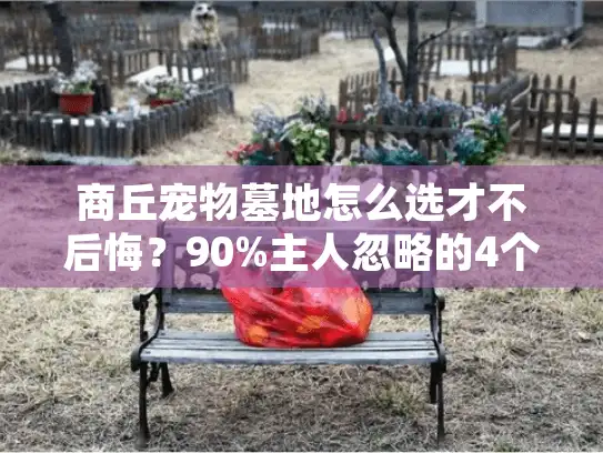 商丘宠物墓地怎么选才不后悔？90%主人忽略的4个服务细节