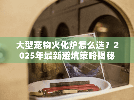 大型宠物火化炉怎么选？2025年最新避坑策略揭秘