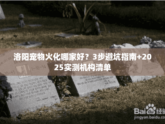 洛阳宠物火化哪家好？3步避坑指南+2025实测机构清单