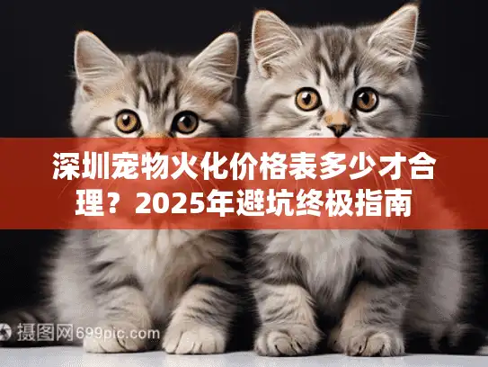 深圳宠物火化价格表多少才合理？2025年避坑终极指南