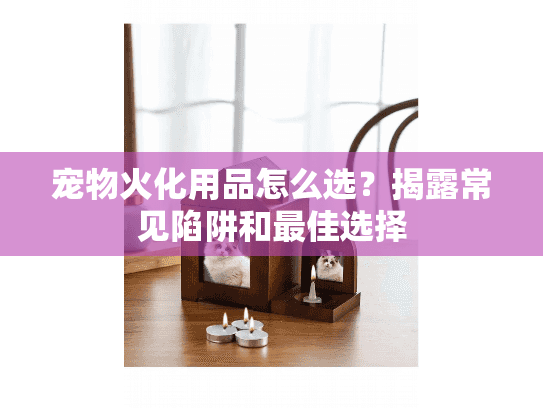 宠物火化用品怎么选？揭露常见陷阱和最佳选择