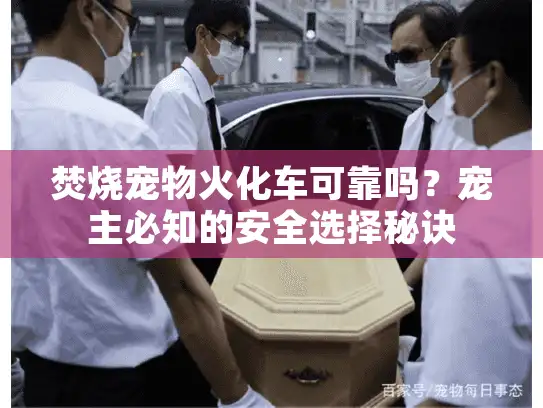 焚烧宠物火化车可靠吗？宠主必知的安全选择秘诀