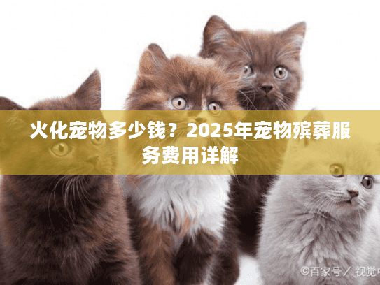 火化宠物多少钱？2025年宠物殡葬服务费用详解